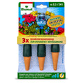 Bewässerungskegel PET Flaschenadapter - 0,2ml/ Tage - 3er Set