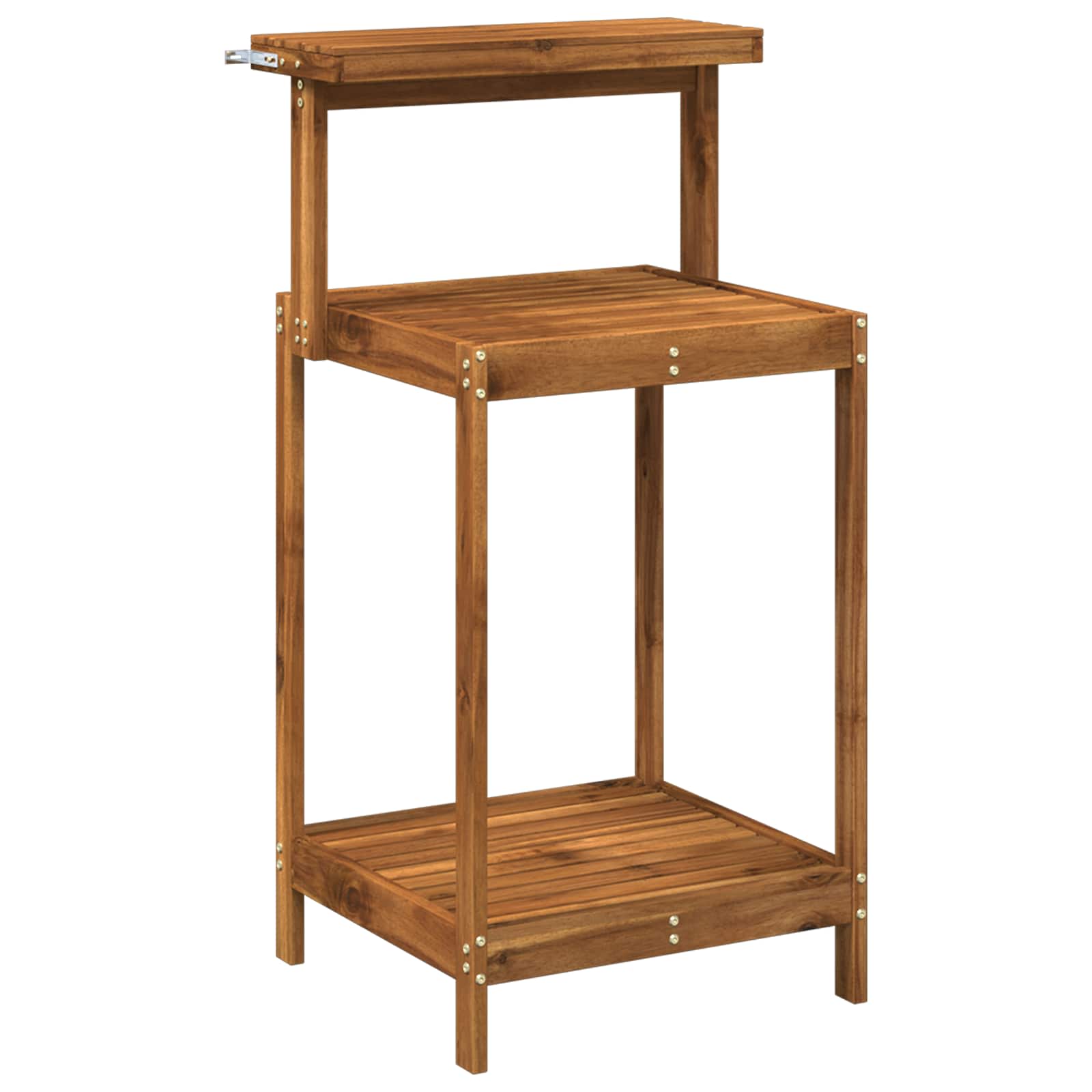 Umtopfbank - Outdoor - Massivholz - 56,5x48,5x107 cm