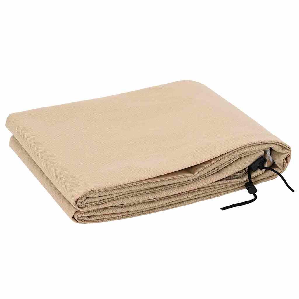 Winterschutz für Pflanzen - Beige, 1,55x1 m - Vliesstoff - 5 Stück